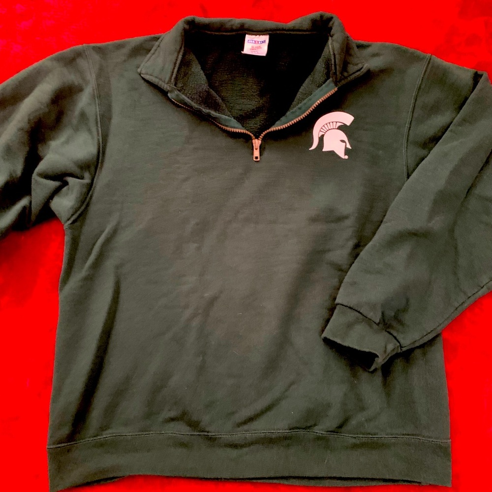 Michigan State Sparty Pullover Sweatshirt MSU